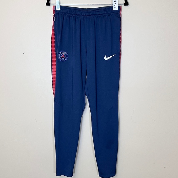 Nike Paris Saint Germain Jogger Pants - Men's Size M - Blue - Picture 1 of 10